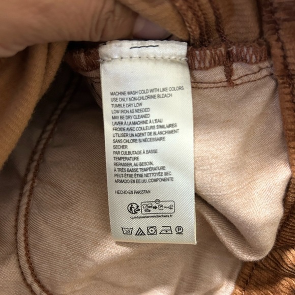 Brown Flare Wide Leg Jeans with Relaxed Fit - Picture 5 of 7